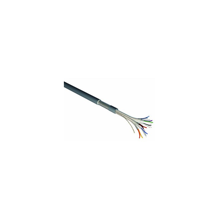 MPI3 Câble 3x2x0.22mm² blind. paire+géné PVC gris Ø 7,1mm (mini 20m)