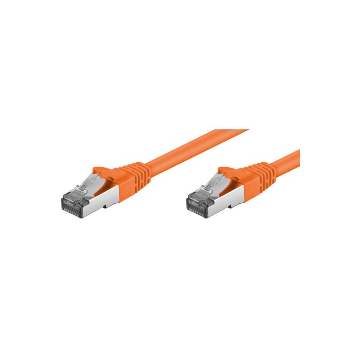 Cordon RJ45 cat.6A S/FTP 500 MHz LSOH snagless
