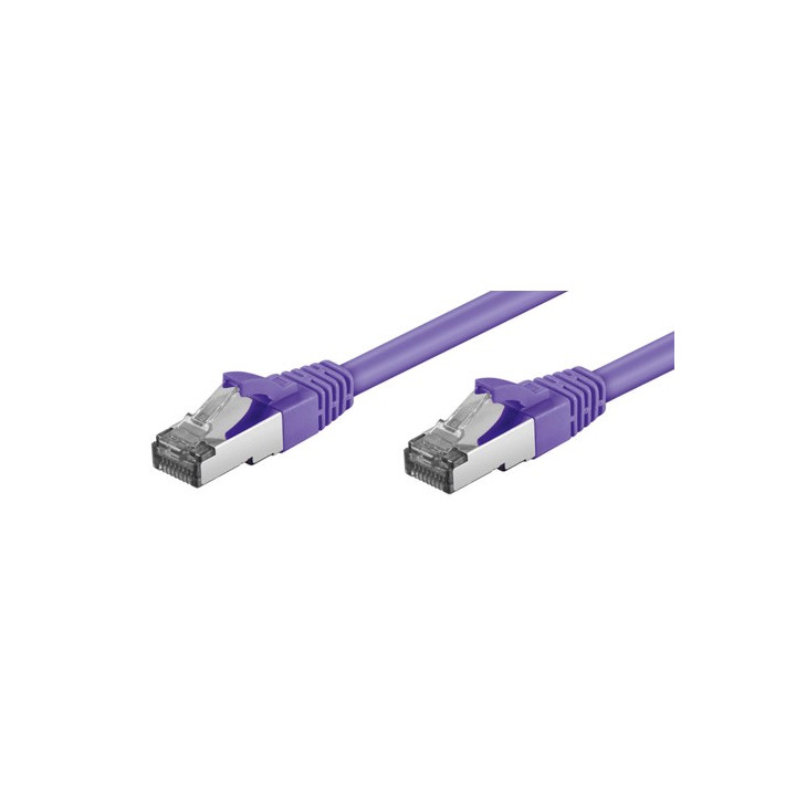 Cordon RJ45 cat.6A S/FTP 500 MHz LSOH snagless