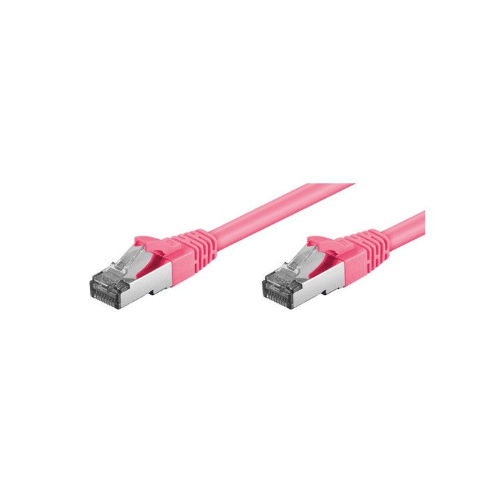 Cordon RJ45 cat.6A S/FTP 500 MHz LSOH snagless