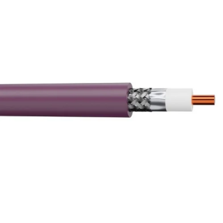 UHD16720LSZH Câble vidéo 12Gb/s à75m LSZH violet Ø 10.10mm (mini 30m)