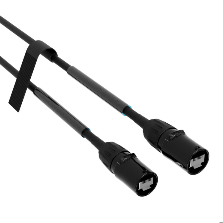 Cordon RJ45 cat.7a flex Ethercon/Ethercon 15m