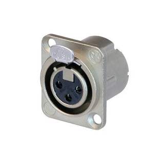 NC3FD-LX-HA Embase XLR 3 pts femelle avec contacts à sertir