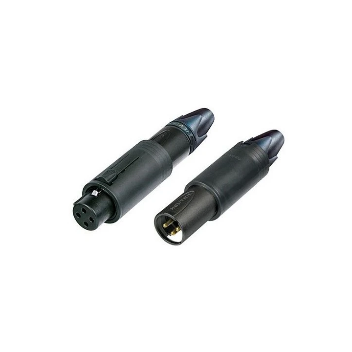 NC3FM-C-B Fiche XLR 3 pts ConvertCon (mâle-femelle) noir