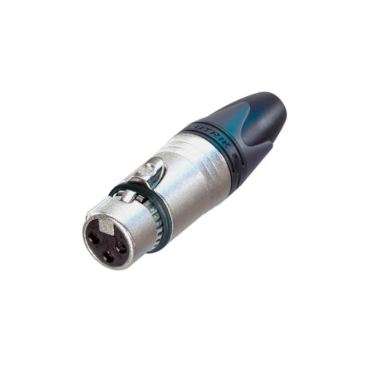 NC3FXX-EMC Fiche XLR 3 pts femelle anti-ronfle