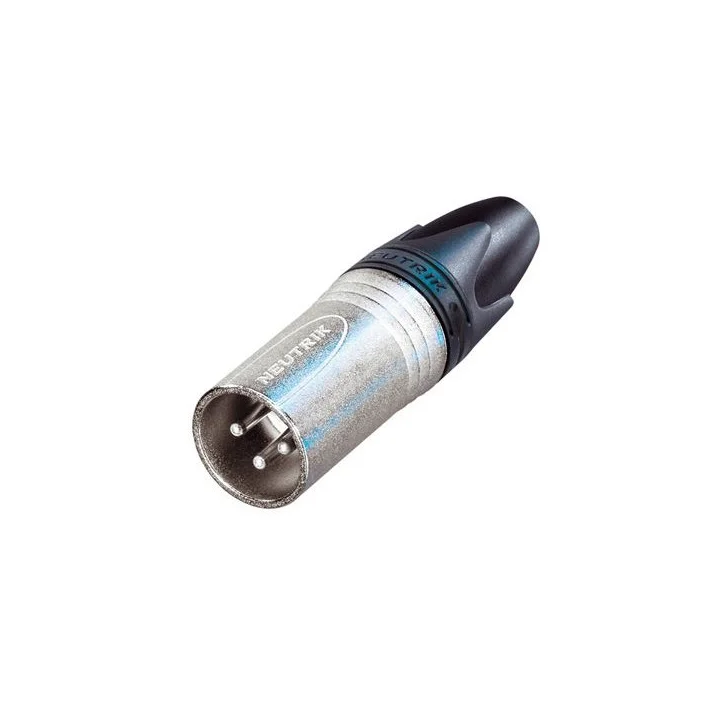 NC3MXX Fiche XLR 3 pts mâle droite