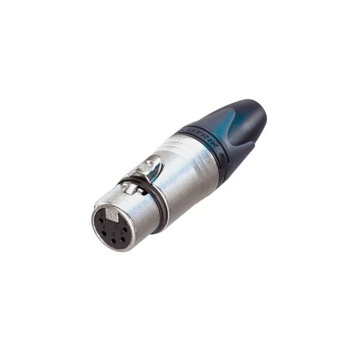 NC5FXX Fiche XLR 5 pts femelle droite