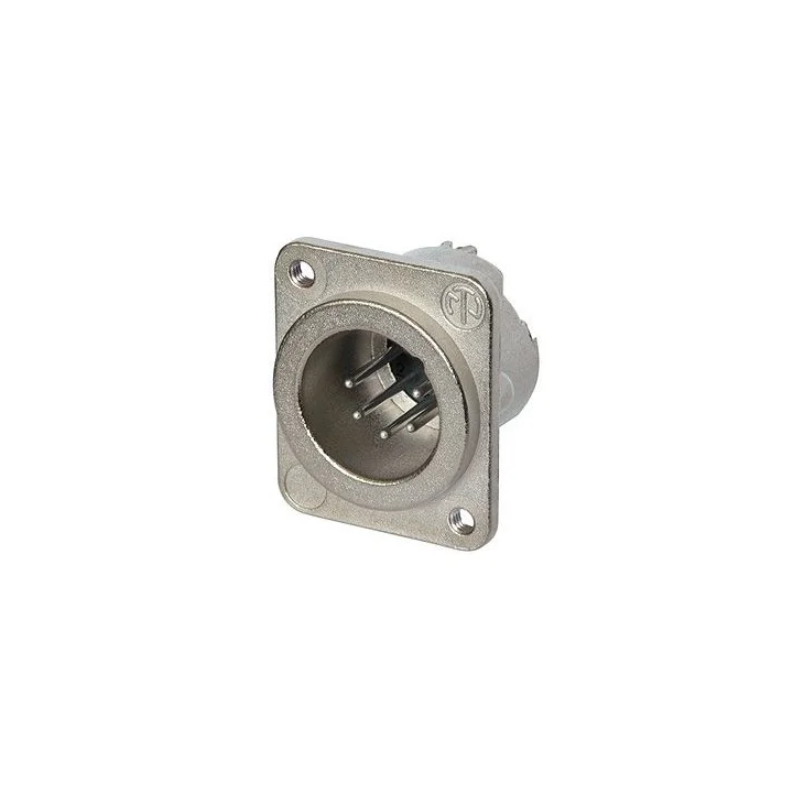 NC5MD-LX-M3 Embase XLR 5 pts mâle avec filetage M3