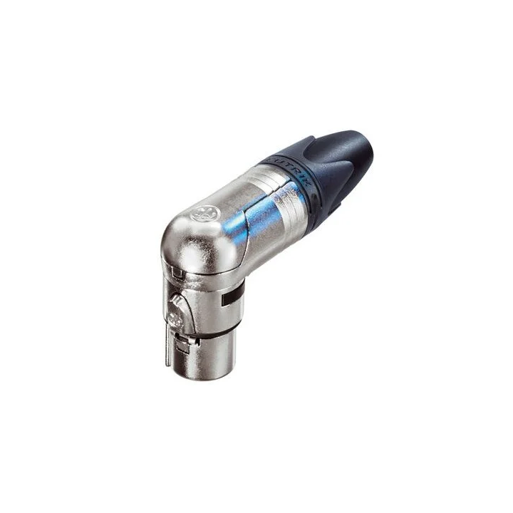 NC6FRX Fiche XLR 6 pts femelle, coudée