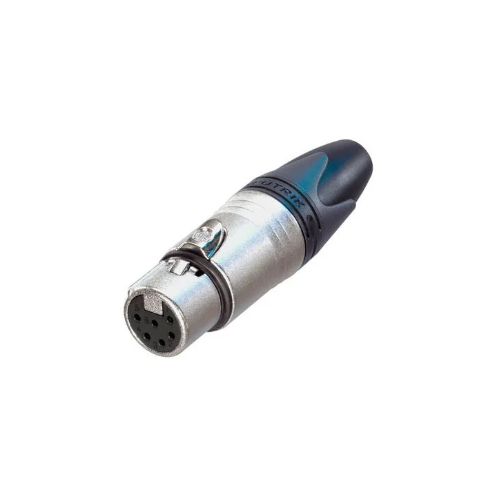 NC6FXX Fiche XLR 6 pts femelle droite