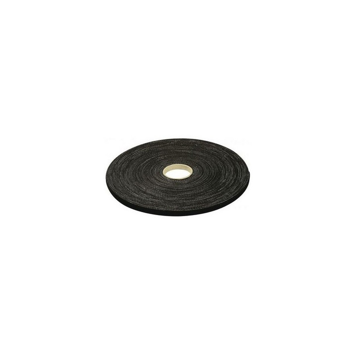 Ruban auto-agrippant 15mm x 10m noir