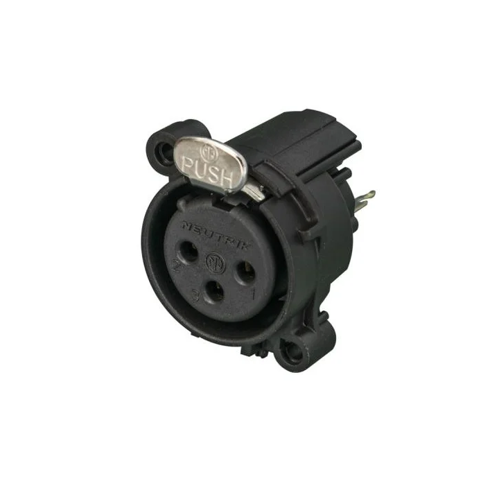 NC3FAV Embase XLR  3 pts femelle série A CI vertical