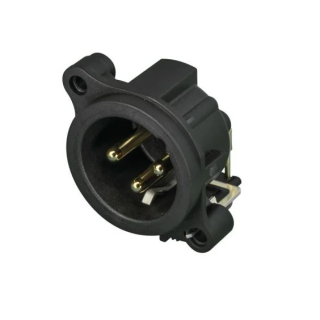 NC3MAH Embase XLR 3 pts mâle pour CI, série A