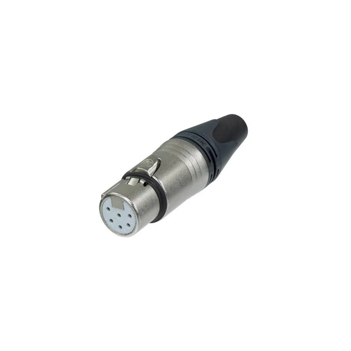 NC6FSXX - Fiche XLR 6 pts femelle compatible Switchcraft