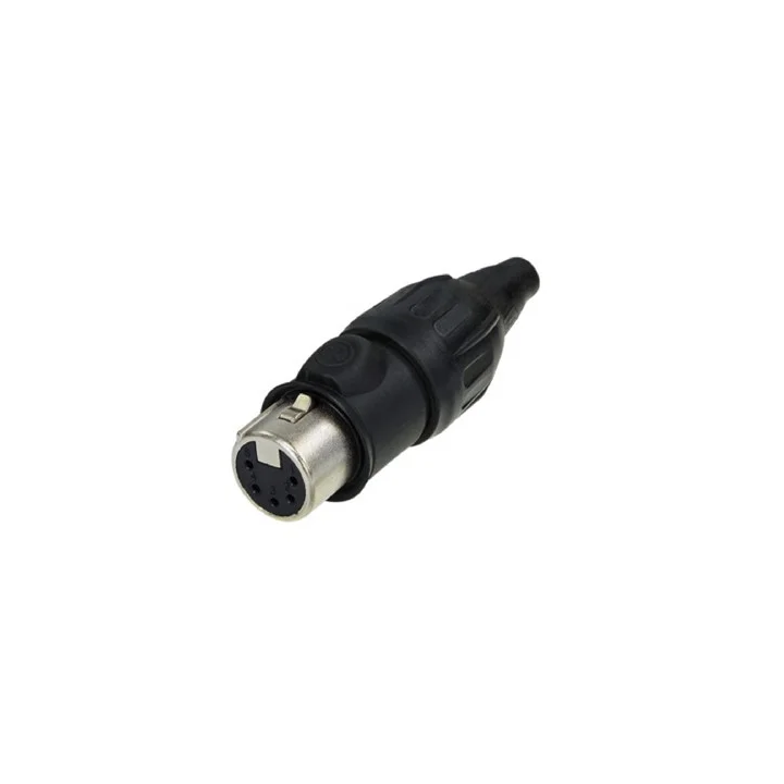 NC5FX1-TOP Fiche XLR 5 pts femelle droite TOP étanche IP65