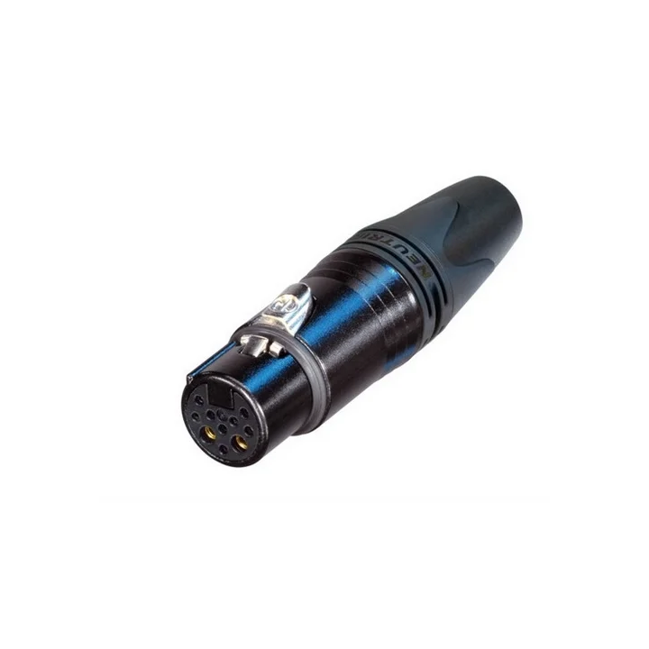 NC10FXX-14-B Connecteurs XLR 8+2 pôles femelle série XX