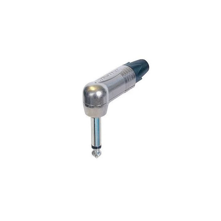 NP2RX Fiche jack 6.35 mono coudée mâle