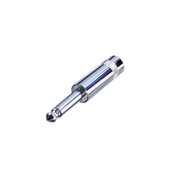 NYS201 Fiche jack 6.35 mono mâle courte