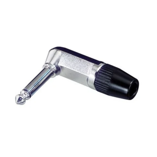 NYS207 jack 6.35 mono coudé métal
