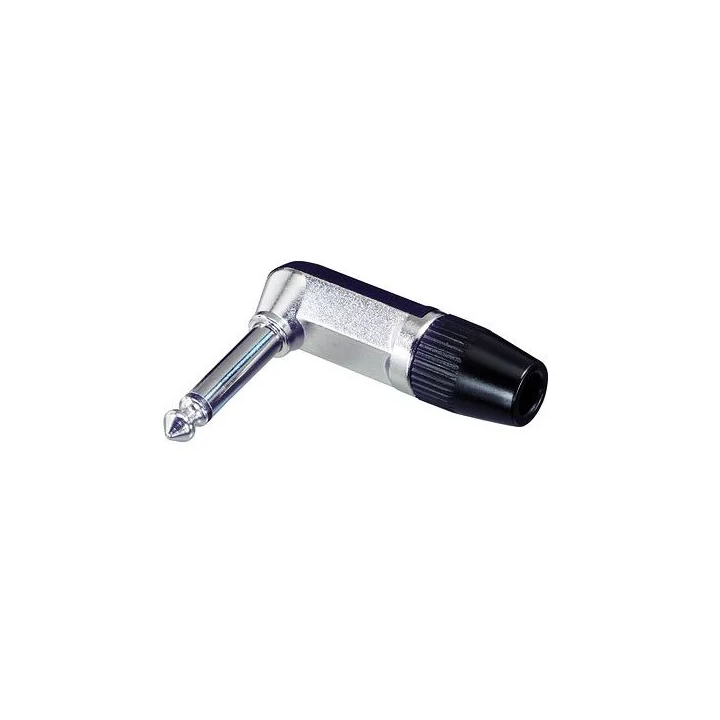 NYS207 jack 6.35 mono coudé métal