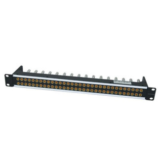 Patch vidéo Musa HD 12G-SDI - 2 x 32 pts - 1U - noir