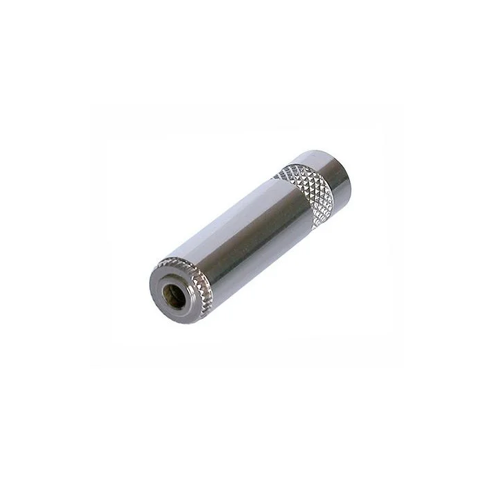 NYS240 Fiche jack 3.5mm stéréo femelle métal pour câble ø4mm