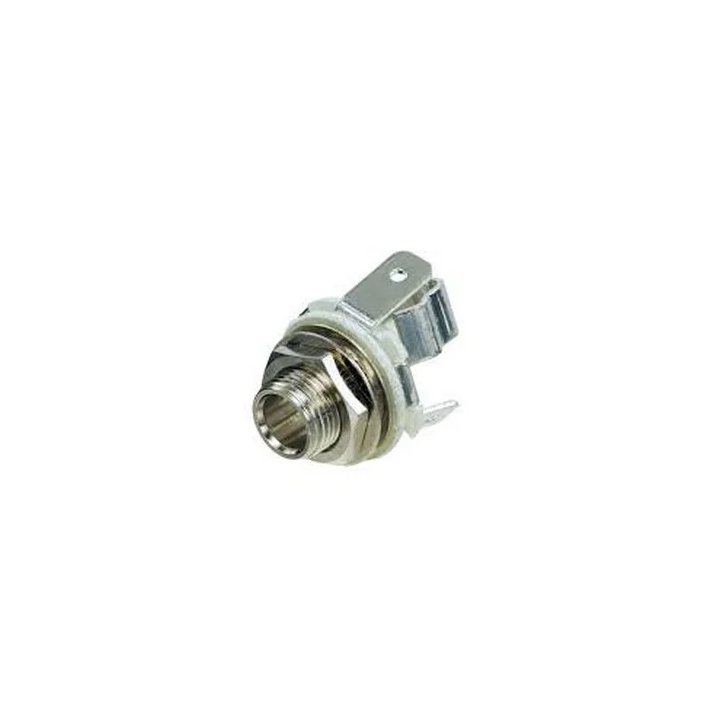 NYS229 Embase jack 6.35mm ouverte mono pour panneau 3.5mm épaisseur