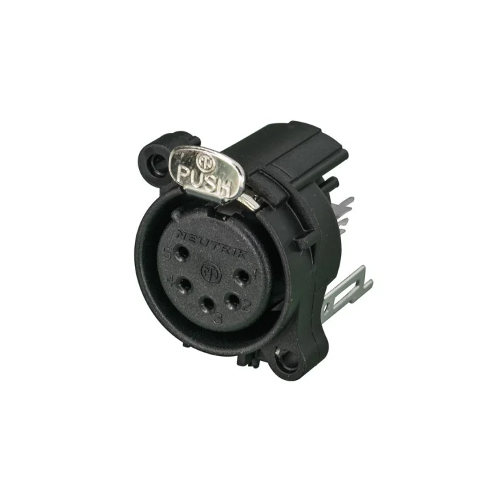NC5FAV Embase XLR 5 pts femelle série A CI vertical