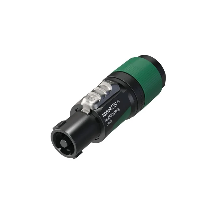 NL4FXX-W-S Fiche Speakon 4 points serie XX small cable Ø 6-12mm