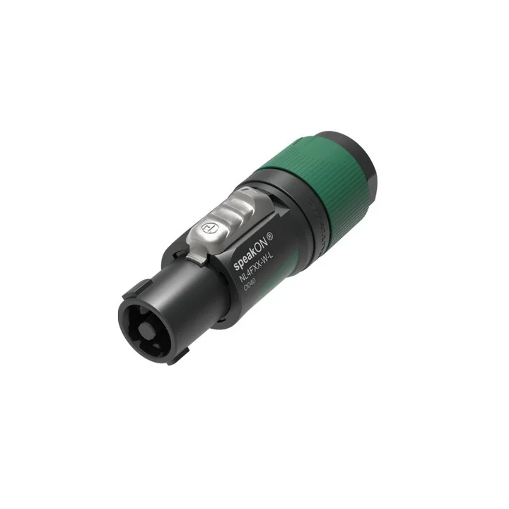 NL4FXX-W-L Fiche Speakon 4 points série XX large cable Ø 10-16mm