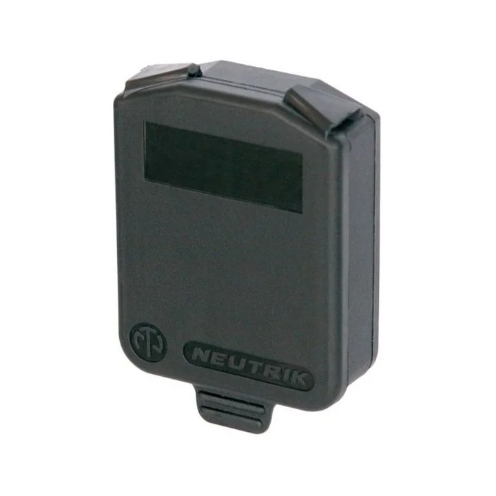 SCDX Capot étanche IP54 noir pour embase série D