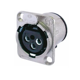 NC3FD-V Embase XLR 3 pts femelle, CI, série D