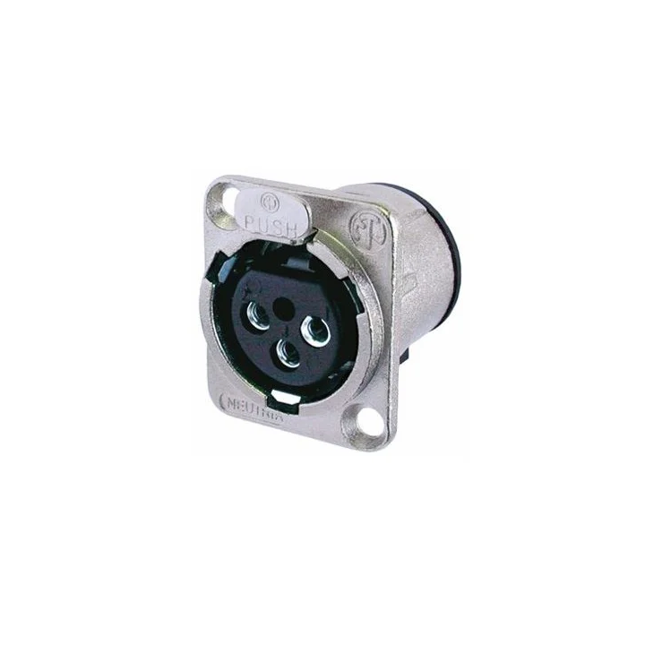 NC3FD-V Embase XLR 3 pts femelle, CI, série D