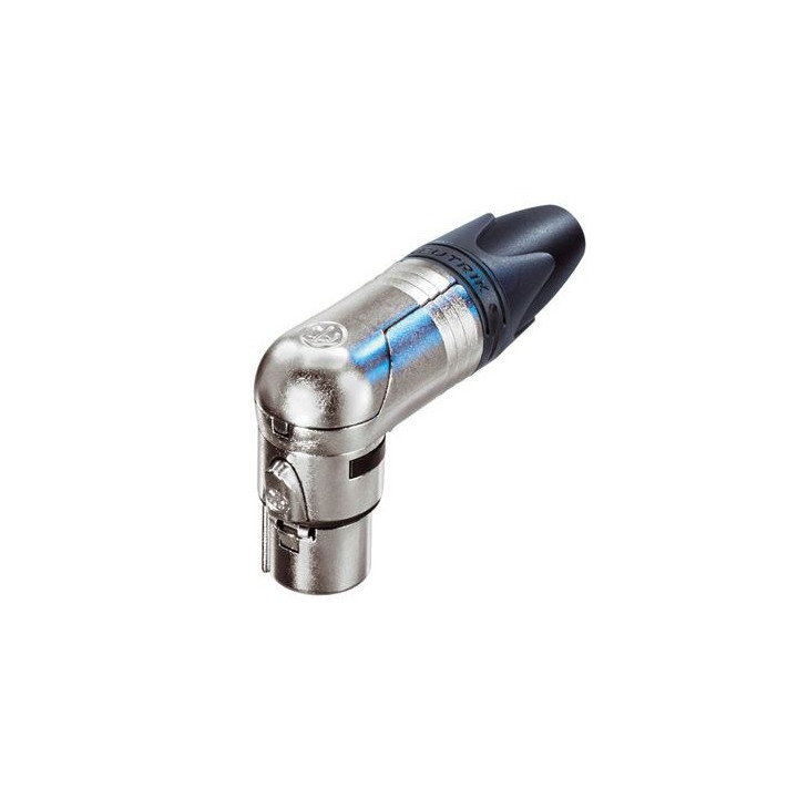 NC4FRX Fiche XLR 4 pts femelle coudée