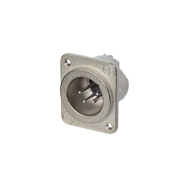 NC4MD-LX-M3 Embase XLR 4 pts mâle avec filetage M3