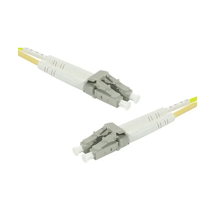 Jarretière optique duplex multimode OM4 LC/LC 20m
