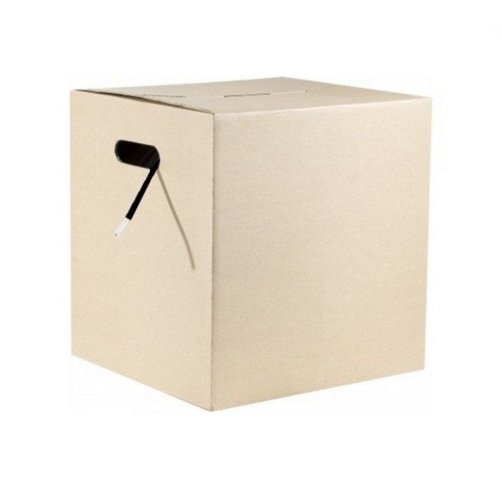 Câble souple cat.6 F/UTP 250MHz AWG26 PVC noir (carton 305m)