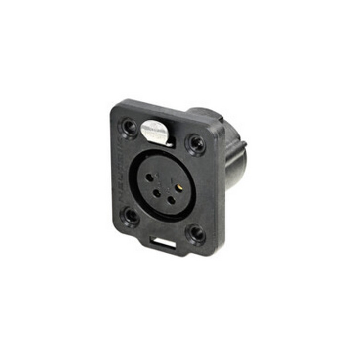 NC4FDX-TOP Embase XLR 4 pôles femelle série TOP IP65