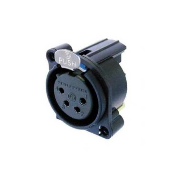 NC4FAH Embase XLR 4 pts F série A CI Horizontal