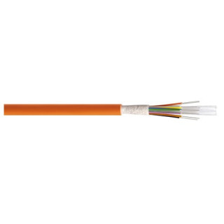Câble optique OS2 G657A1 int/ext 24FO structure serrée 900µm LSZH