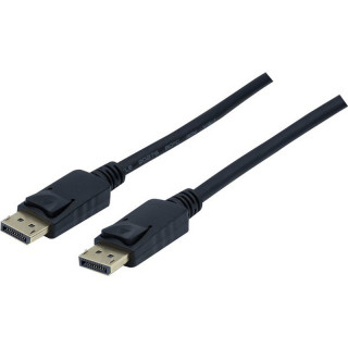 Cordon DisplayPort 1.3 M/M noir - 2m