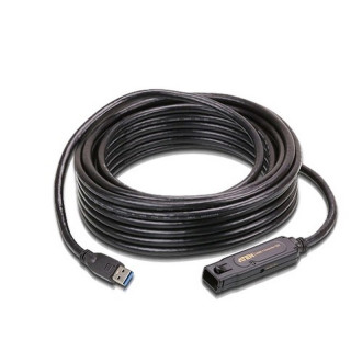 Rallonge amplifiée USB 3.1 A Gen 1 (5Gbit/s) mâle-femelle -10m