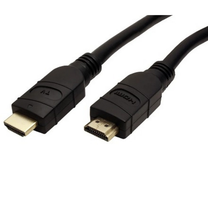 Cordon HDMI 2.0 Amplifié 18Gbps 4K x2K @ 60 AWG24 M/M- 10 m