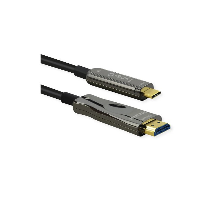 Cordon de 30m USB-C mâle vers HDMI mâle (AOC), 4K UHD
