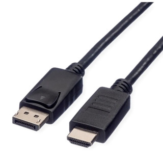Cordon DisplayPort mâle 1.2 / HDMI mâle - 1m