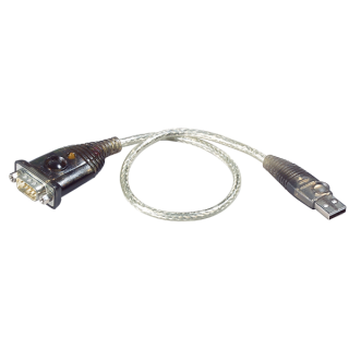 Adaptateur  Aten UC232A droit USB type A M vers SUBD9 M