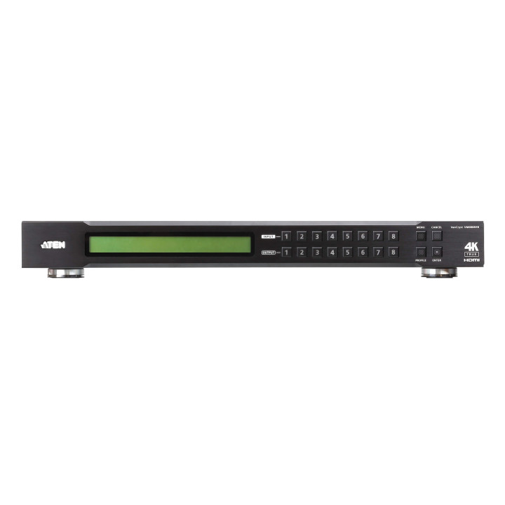 Aten VM0808HB -Commutateur matriciel HDMI True 4k 8x8