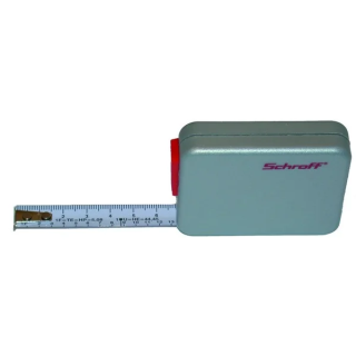 Mètre ruban métallique 2m gradué en cm, U, F (mini 5 pcs)