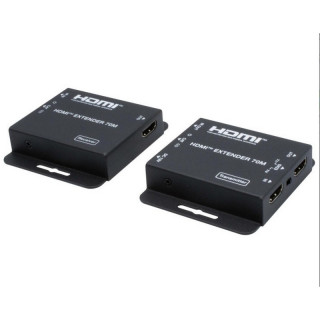 Extendeur HDMI Full HD 70m sur 1xRJ45 (émetteur + récepteur)