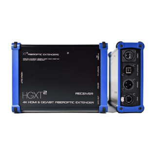 HGXT²-RX HDMI 4K 60Hz+Gigabit Fiber Optic Extender Multi. Receiver